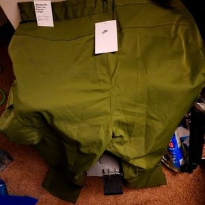 Nike straight leg pants with pockets on the side